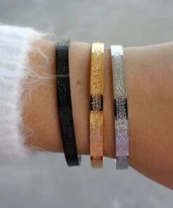 Pack Of 2 Ayat-ul-kursi Bangle (Kara For Unisex)